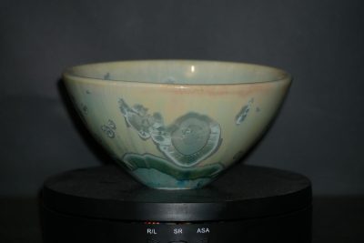 Petit bol japonais porcelaine vert turquoise 6cm
