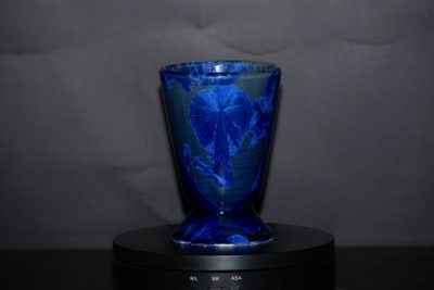 Mazagran en porcelaine bleu nuit 17cl