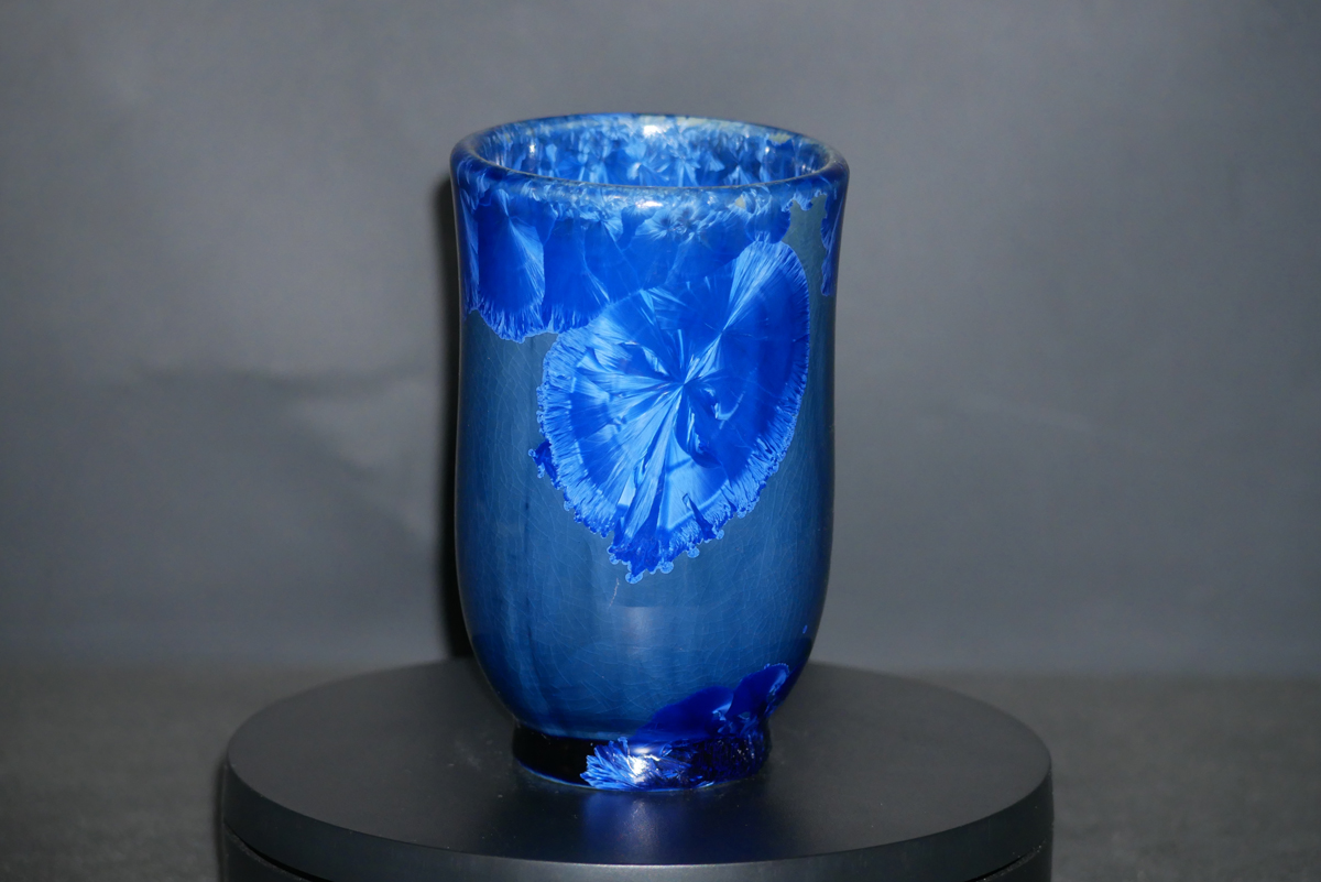 tasse sans anse en porcelaine bleu nuit 20cl 1