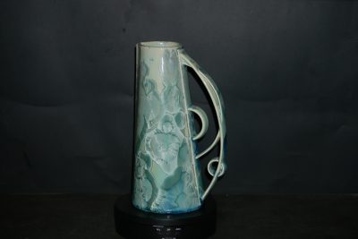 Carafe vert turquoise en porcelaine 75cl