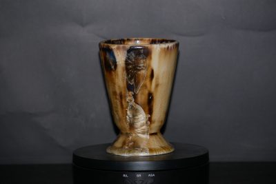 Mazagran en grès siamois 17cl