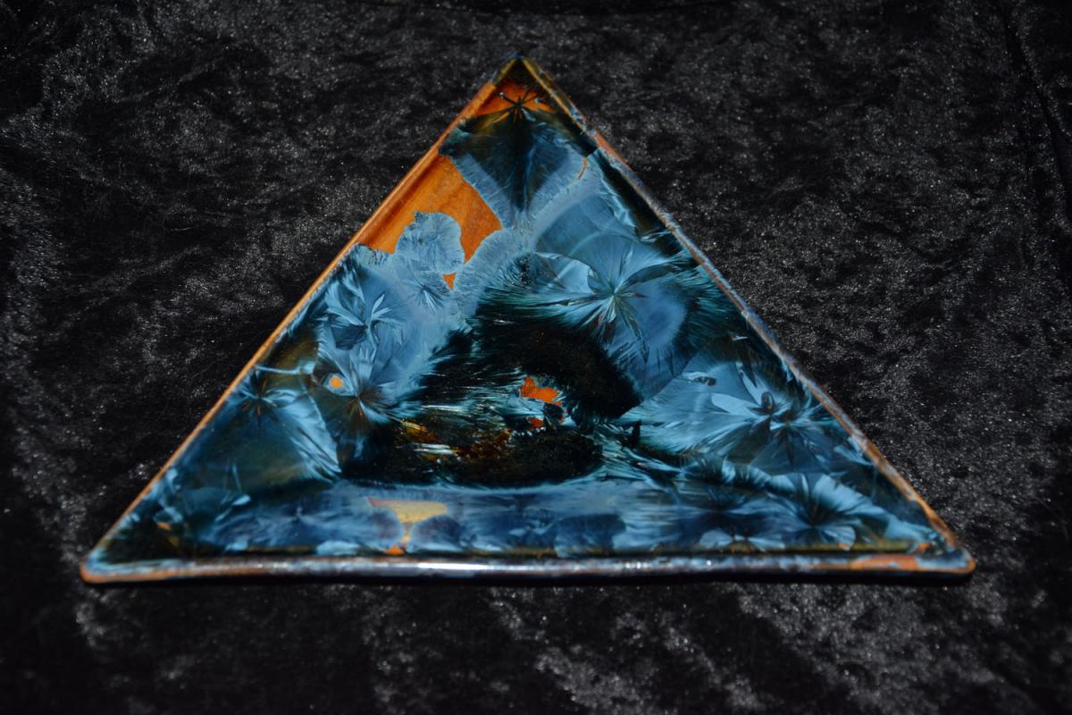 LOT 7 Assiettes 1970 Mélamine Orange - Arts de la table