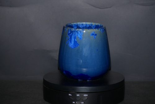 Tasse sans anse porcelaine bleu-nuit 35 cl