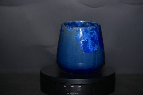 Tasse sans anse porcelaine bleu-nuit 35 cl