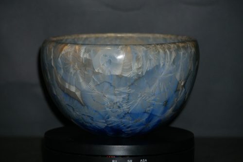 Grand bol en porcelaine gris-bleu