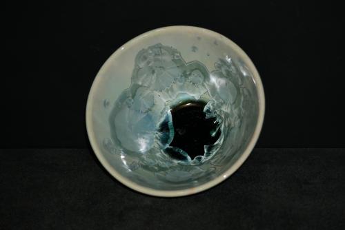 Bol japonais porcelaine vert turquoise taille moyenne