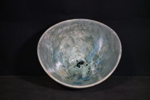 petit saladier en porcelaine design turquoise