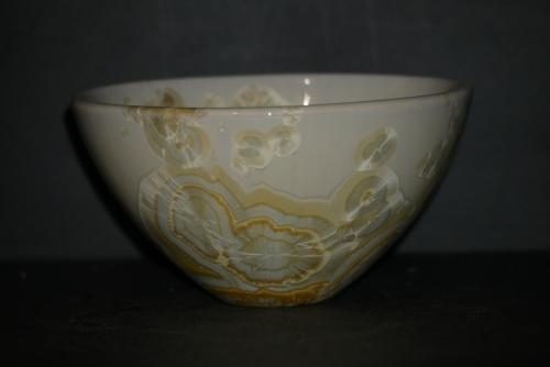 Bol en porcelaine jaune soleil