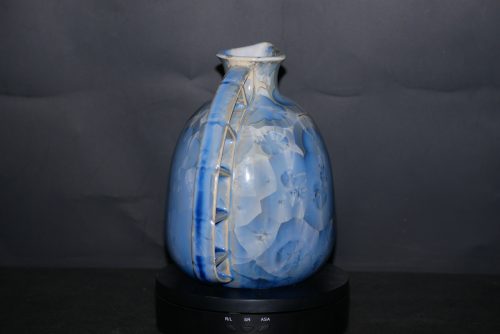 Carafe en porcelaine bleu gris 1 litre