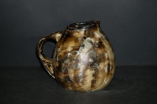 Petite carafe grès noir