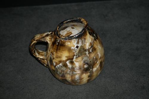 Petite carafe grès noir