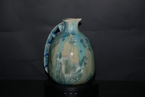 Carafe pichet en porcelaine vert turquoise 1 litre