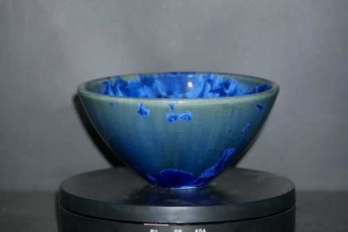 Petit bol japonais en porcelaine bleu nuit