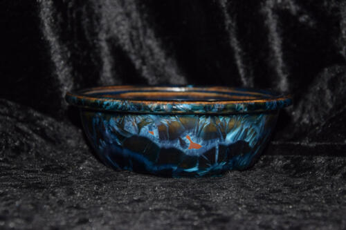 Pot à bonsaï rond 15 cm porcelaine