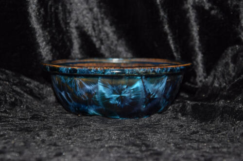 Pot à bonsaï rond 15 cm porcelaine