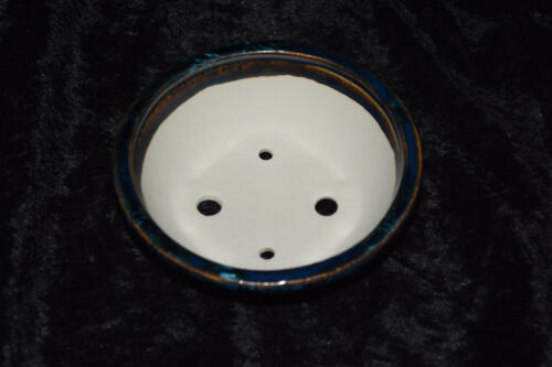Pot à bonsaï rond 15 cm porcelaine