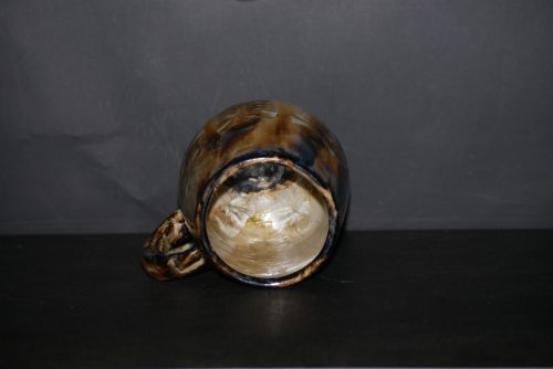 Grande tasse en grès noir 45cl