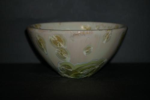 Petit bol japonais porcelaine vert citronné