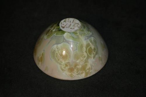 Petit bol japonais porcelaine vert citronné