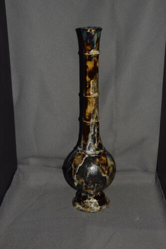 Soliflore en grès noir 40cm