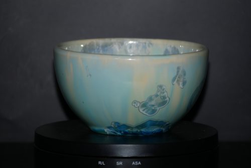 Bol en porcelaine turquoise