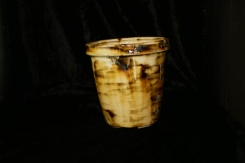 Pot à orchidée en porcelaine 13cm