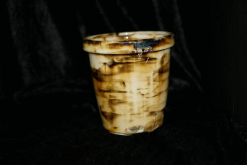 Pot à orchidée en porcelaine 13cm