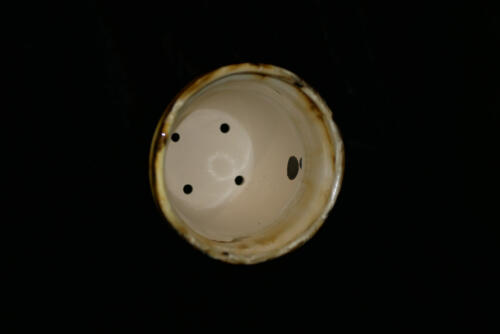 Pot à orchidée en porcelaine 13cm