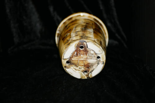 Pot à orchidée en porcelaine 13cm