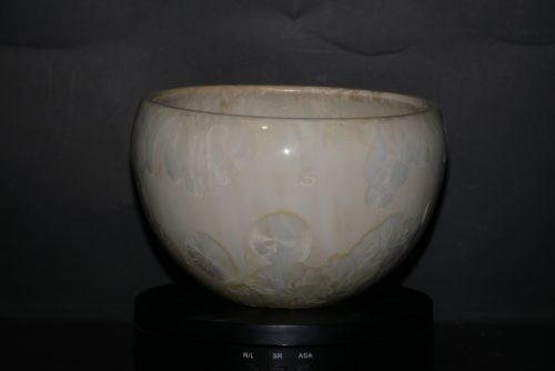 Grand bol en porcelaine jaune-soleil