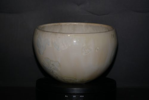 Grand bol en porcelaine jaune-soleil