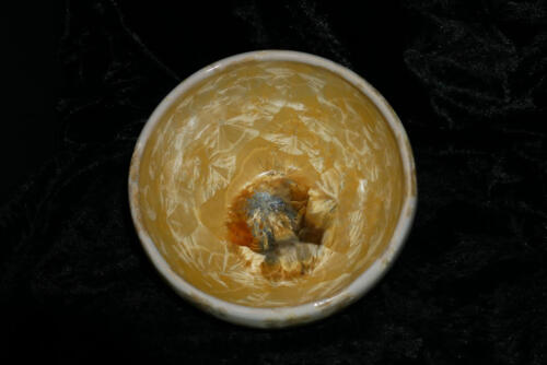 Grand bol en porcelaine jaune-soleil