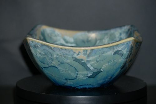 Coupelle carrée en porcelaine pour apéritif