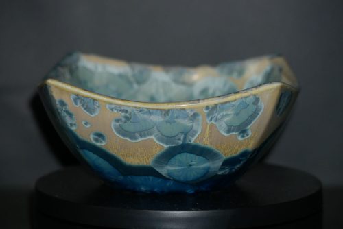 Coupelle carrée en porcelaine pour apéritif