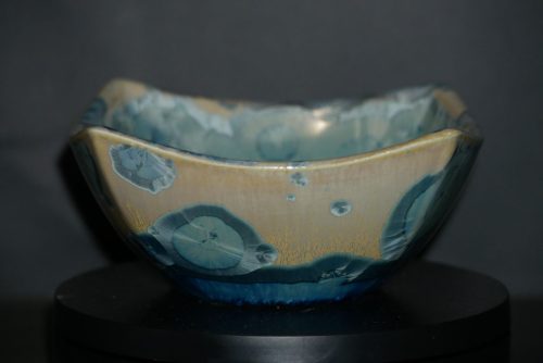 Coupelle carrée en porcelaine pour apéritif