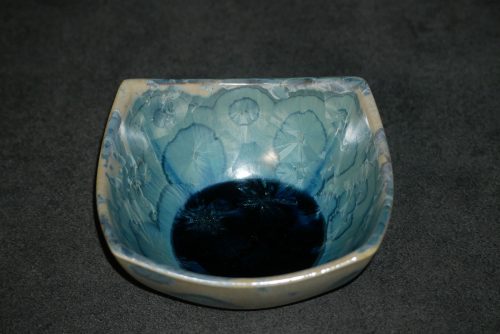 Coupelle carrée en porcelaine pour apéritif