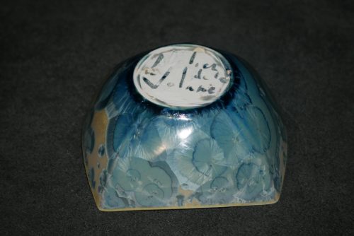 Coupelle carrée en porcelaine pour apéritif