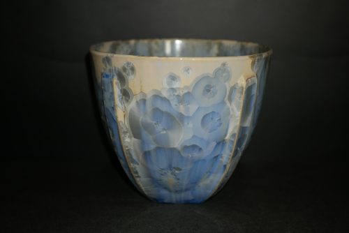 Saladier haut en porcelaine gris-bleu 17 cm