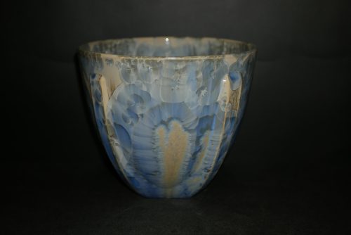 Saladier haut en porcelaine gris-bleu 17 cm