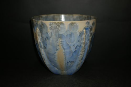 Saladier haut en porcelaine gris-bleu 17 cm