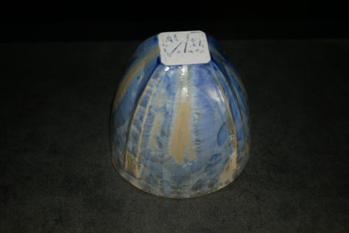 Saladier haut en porcelaine gris-bleu 17 cm