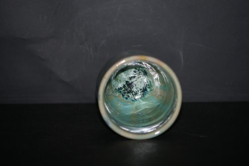 Tasse sans anse en porcelaine turquoise 20cl