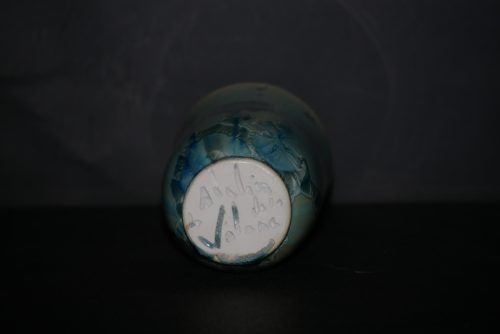 Tasse sans anse en porcelaine turquoise 20cl