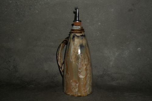 Huilier en grès fauve 6 cl