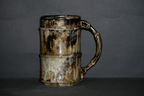 Chope à bière en grès siamois 60cl