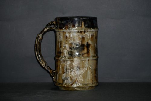 Chope à bière en grès siamois 60cl