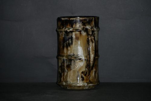 Chope à bière en grès siamois 60cl