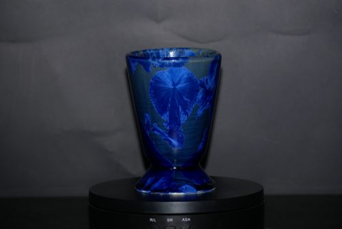 Mazagran en porcelaine bleu nuit 17cl