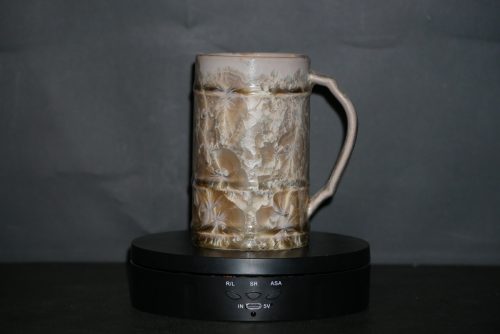 Mug artisanal en porcelaine ventre de biche 25cl