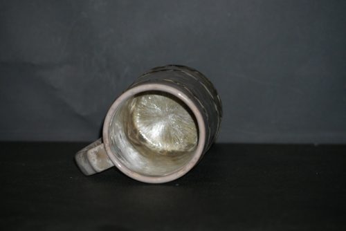 Mug artisanal en porcelaine ventre de biche 25cl